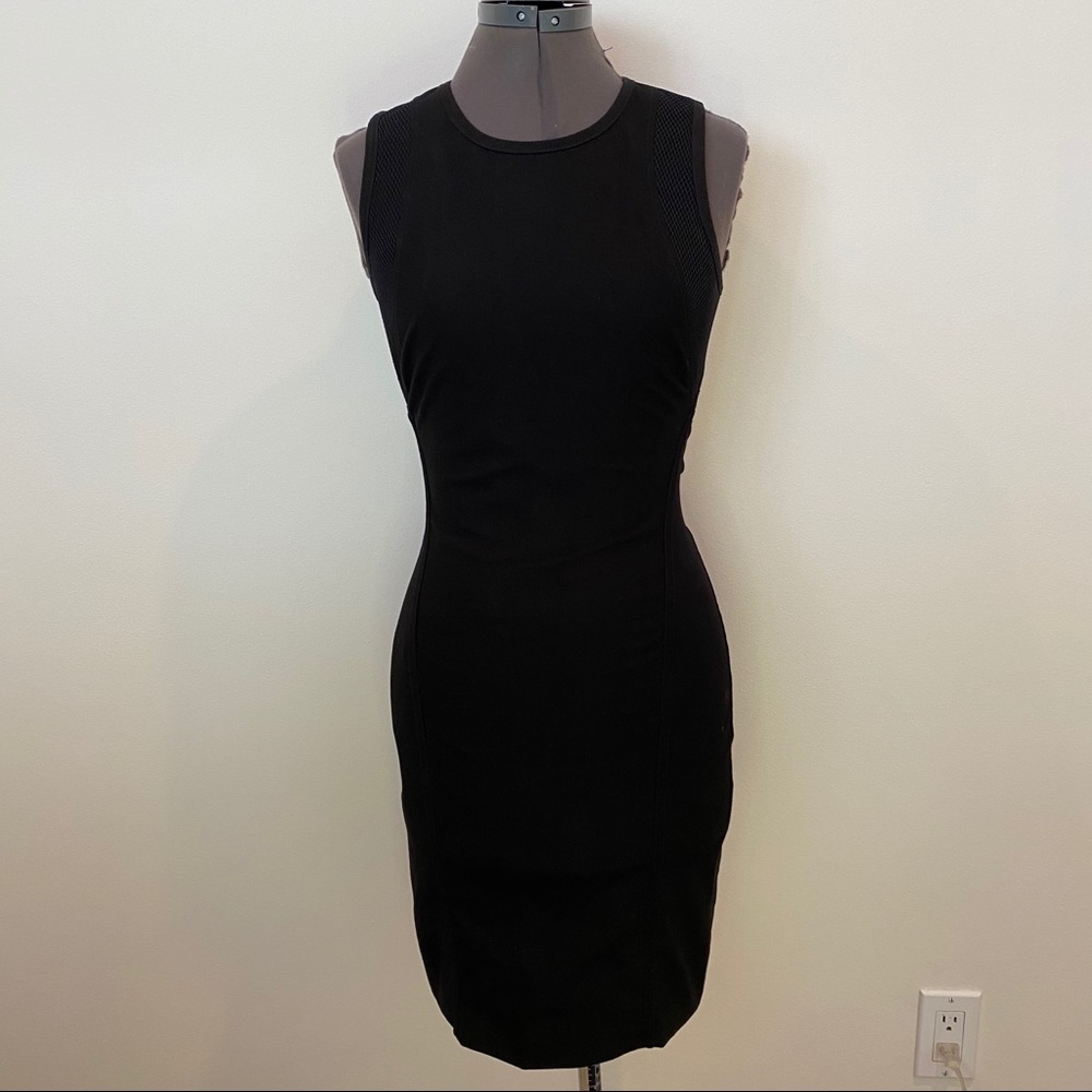 Black cocktail dress